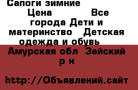 Сапоги зимние Skandia Tex › Цена ­ 1 200 - Все города Дети и материнство » Детская одежда и обувь   . Амурская обл.,Зейский р-н